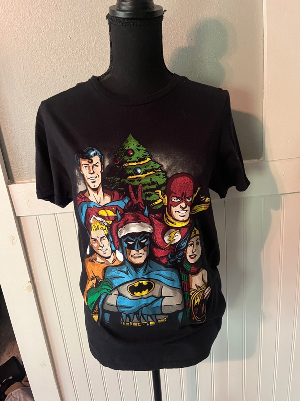 DC Comics Holiday Heroes Graphic Tee